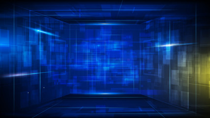 rectangle pattern sci fi futuristic design concept background eps 10 vector