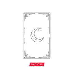 tarot cards vector icon symbol