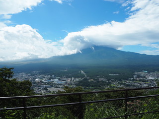 Obraz na płótnie Canvas Mt. Fuji Panorama Ropeway