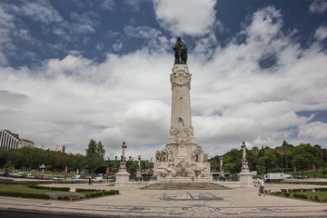 Fototapeta na wymiar Monument of Lisbon