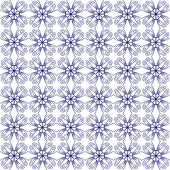 Fototapeta premium seamless floral pattern, batik pattern