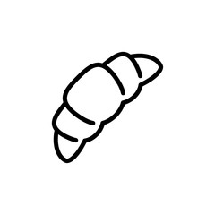 croissant icon trendy