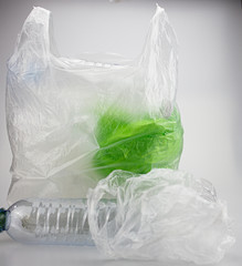 close up of a Recycling plastic