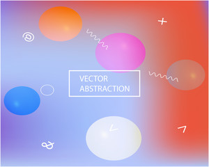 Gradient smooth mesh background.