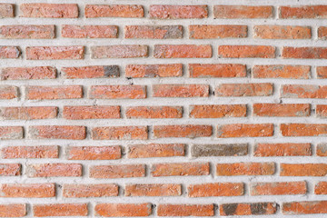 New red bricks wall