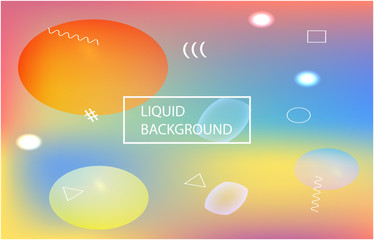 Soft color gradient background.