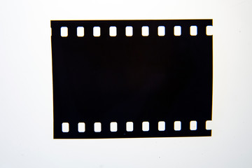Fototapeta premium (35 mm.) film frame.With white space.film camera.