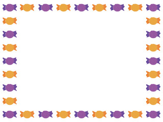 ハロウィンキャンディフレーム