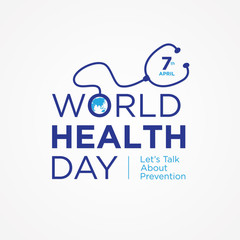 Illustration of world health day