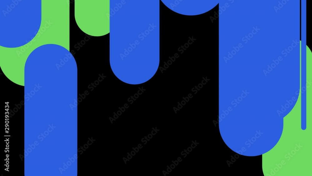 Poster transition color shape with alpha channel.line motion for transition design set