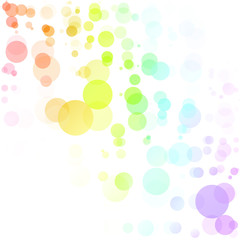 Random Dots Bubble Background, Creative Design Templates