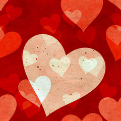hearts background pattern