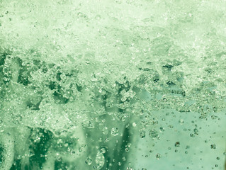 water splash in the fountain as a background