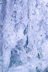 water splash in the fountain as a background