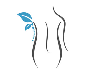 women body health logo vector design template