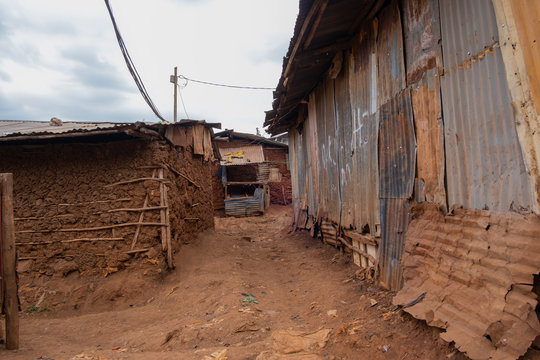 La baraccopoli di Kebera in Nairobi