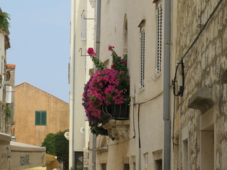 street in Rab croatia
