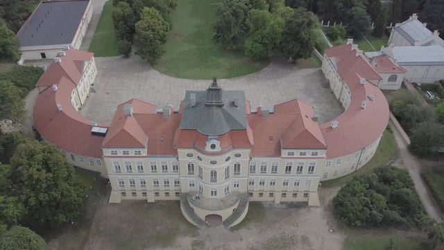 Rogalin Palace Aerial Shot