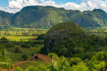 Vinales Valley site in Pinar del Rio of Cuba