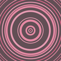 Symmetrical Circle Design In Dark Pastels