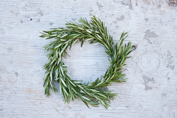 Rosemary Wreath Festive Welcome