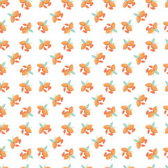 Seamless pattern of coloured almond nuts , for wrapping paper, wallpaper, fabric pattern, backdrop, print, gift wrap, cover of notebook, envelope
