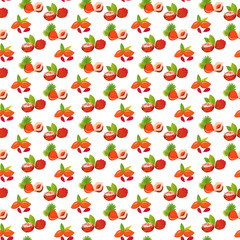 Seamless pattern of coloured nuts , for wrapping paper, wallpaper, fabric pattern, backdrop, print, gift wrap, cover of notebook, envelope 