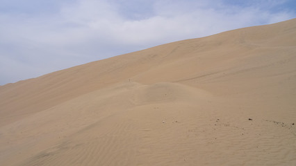 Oasis Huacachina in Peru, not far from Ica