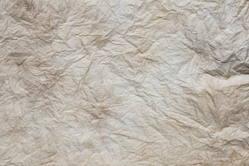 texture of dirty old crumpled paper 