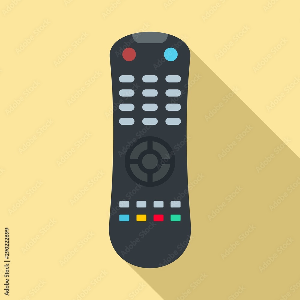 Aufkleber remote control icon. flat illustration of remote control vector icon for web design