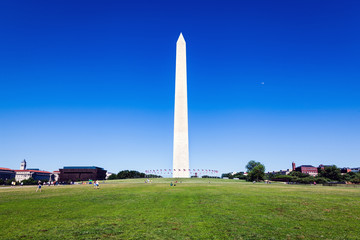 Obraz premium The Washington Monument in Washington, D.C. , USA