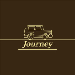 Car Journey Logo inspirations template