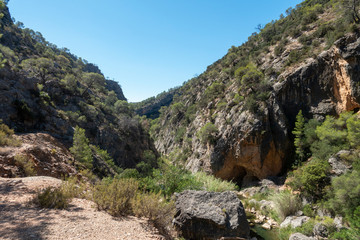 Road of the ebro greenway in Tarragona