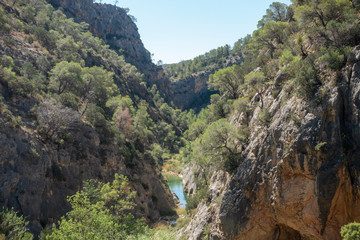 The fontcalda in the greenway of the ebro, Tarragona