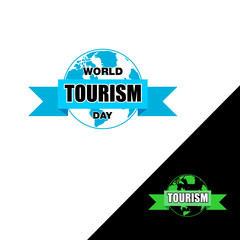 world tourism day design vector