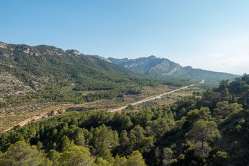 Obraz premium Mountains in the prat de comte de Tarragona