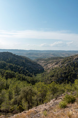 Mountains in the prat de comte de Tarragona