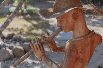 Asian antique doll..