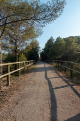 Greenway of the terra alta in Tarragona