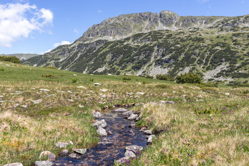 Landscape near The Fish Lakes, Rila mountain, Bulgaria