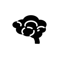 brain solid icon