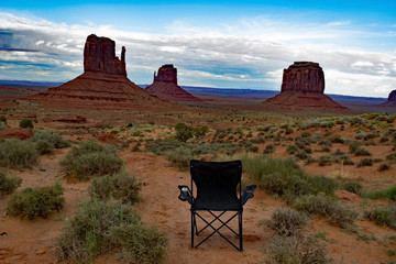 Chair at Monument Valley - Utah - USA