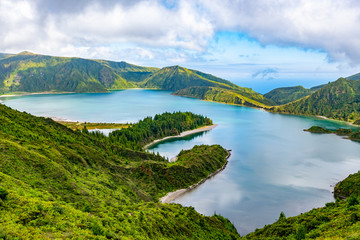 "Lagoa do Fogo" in São Miguel Island, Azores