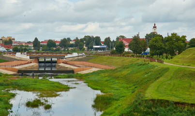 Obraz premium Orsha, Orshitsa river