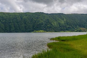 Typical landscape of the Seven Cities, Azores