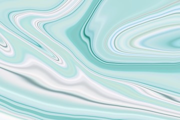 Marble ink soft color. Green blue white pattern texture abstract background. can be used for wallpaper backdrop and your product.