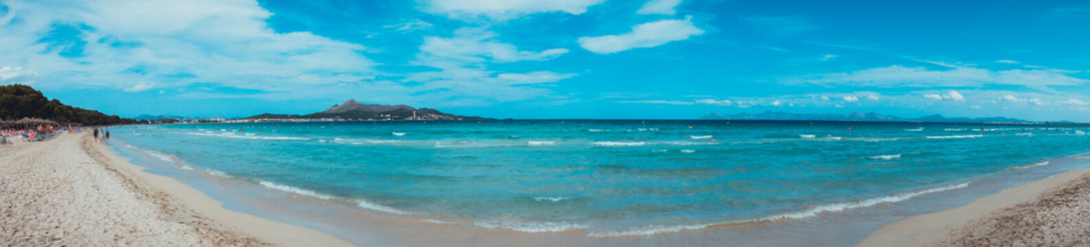 beach at majorca with clean blue water © Robert Herhold