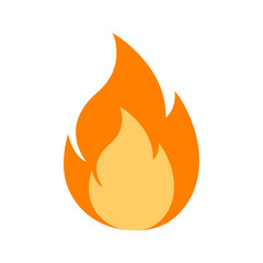 Fire flame logo vector illustration design template. vector fire flames sign illustration isolated. fire icon	
