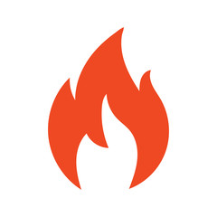 Fire flame logo vector illustration design template. vector fire flames sign illustration isolated. fire icon	