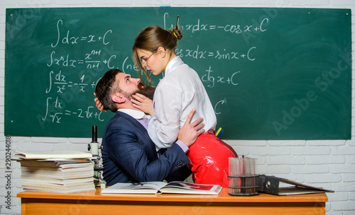 Sexy teacher having sex with a girl